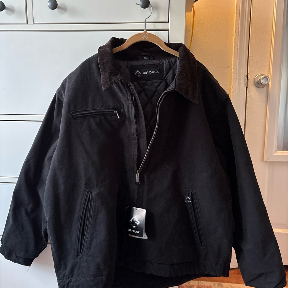 DRI-DUCK Men's Black Lightweight Jacket